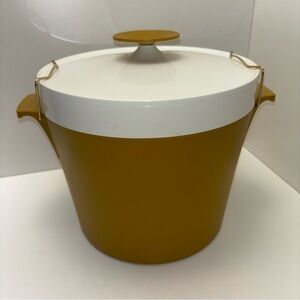David Douglas vintage Therm Ware insulated ice bucket in harvest gold